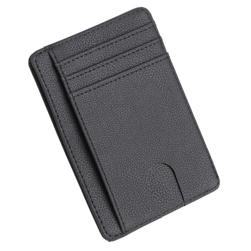 Slim PU Leather Wallet With RFID